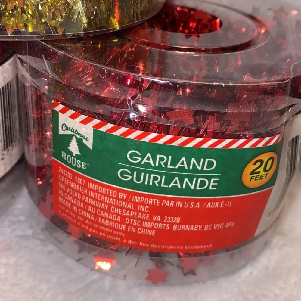 Bundle of 3 holiday garlands